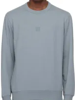 C.p. Company Gray Patch Sweatshirt In Turbulence 975