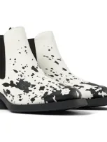 Camper Ankle Boots For Women In White,black