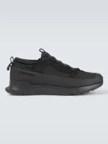 Canada Goose Glacial Trail Leather Sneakers In Black