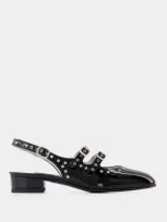 Carel Paris Queen Sandals In Black