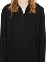 Carnet-archive Black Skin-off Zip-up Jacket