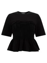 Cecilie Bahnsen Black Vilde T-shirt