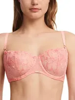 Chantelle Fleur Demi Bra In English Rose