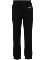 Chiara Ferragni Embroidered-logo Track Pants In Black