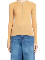 Chloé Woman Beige Knitwear