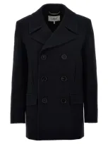 Chloé Double Breasted Coat In Black