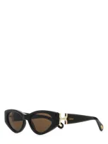 Chloé Chloe Woman Black Acetate Sunglasses