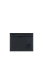 Christian Louboutin Card Holder In Black/black