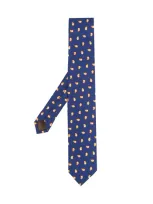 Church's Graphic-print Silk Tie In Multicolour