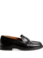 Claudie Pierlot Leather Loafers In Black