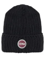 Colmar Logo-appliqué Beanie In Black