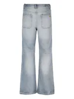 Courrèges Straight Jeans In Blue