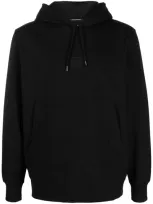 C.p. Company Hoodie Mit Logo-print In Black