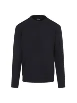 C.p. Company Men's Creneck Sweatshirt In Blue