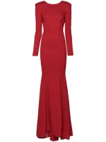 Cristallini Erini Gown In Red