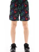 Cult Of Individuality Fireworks Print Swim Trunks