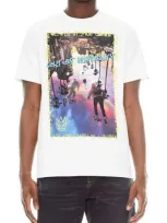 Cult Of Individuality Skate Graphic T-shirt In White