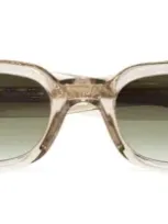 Cutler And Gross The Great Frog - Soaring Eagle / Sand Crystal Sunglasses In Transparent Beige