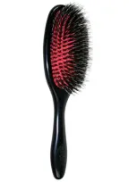 Denman D81m Medium Finishing Brush With Mixed Bristle In White