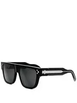 Dior Man Sunglasses Cd Diamond S2 In Black/gray Solid