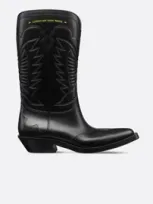 Dior Boot With  Wind Heel In Black