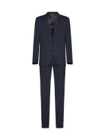 Dolce & Gabbana Two-piece Suit In Blu Scurisimo 1