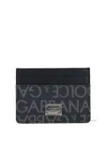 Dolce & Gabbana Wallets & Card Holders In Black