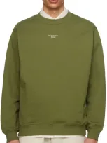 Drôle De Monsieur Khaki 'le Sweatshirt Slogan Classique' Sweatshirt