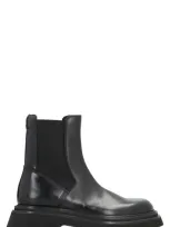 Dsquared2 Urban Leather Ankle Boots In Black