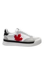 Dsquared2 Canadian Low-top Sneakers In White