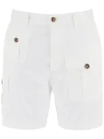 Dsquared2 Sexy Cargo Bermuda Shorts For In Metallic