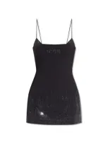 Dsquared2 Spaghetti Strap Mini Dress In Black