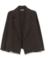 Dušan Herringbone Jacket In Brown