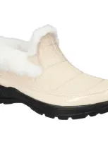 Easy Street Women's Flurry Waterproof Booties In Winter White