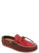 Easymoc Beach Blanket Loafer In Red Beach Blanket