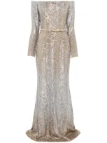 Elie Saab Dresses In Gold/silver