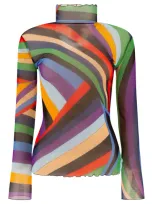 Emilio Pucci Iride-print Top In Multi