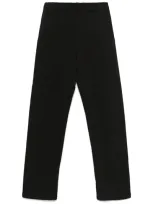 Entire Studios Straight-leg Track Trousers In Black