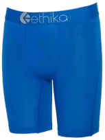 Ethika Boys   Cotton Briefs In Blue/blue