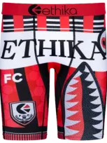 Ethika Boys   Graphic Briefs In Red/black