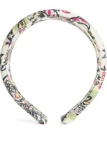 Etro Kids' Floral Print Headband In Multi