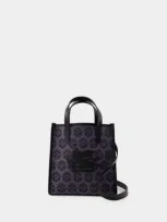 Etro Love Trotter Small Shopper Bag In Brown