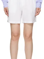 Eytys White Aniara Shorts