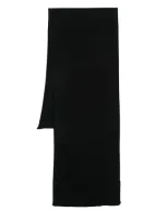 Fedeli Cashmere Scarf In Black