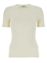 Fendi T-shirt-40 Nd  Female In White