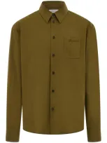 Ferragamo Long-sleeve Shirt In Green