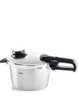 Fissler Vitavit Premium Pressure Cooker With Insert In Metallic