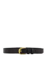 Frame Classic Buckle Belt In Black