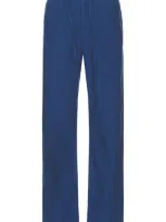 Frescobol Carioca Rocha Wide Leg Trouser In Navy