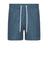 Frescobol Carioca Ipanema Camada Swim Shorts In Perennial Blue